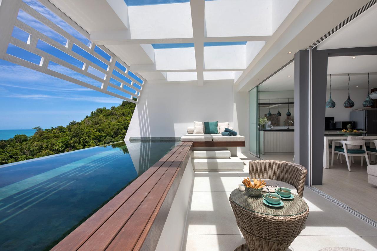 Villa Atlantis 6 - Deluxe 2BDR, Sea View, Private Pool Chaweng  Exterior foto
